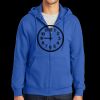 Tall Essential Fleece Full Zip Hooded Sweatshirt Thumbnail