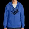 Tall Essential Fleece Full Zip Hooded Sweatshirt Thumbnail