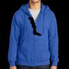 Tall Essential Fleece Full Zip Hooded Sweatshirt Thumbnail