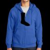 Tall Essential Fleece Full Zip Hooded Sweatshirt Thumbnail