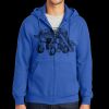 Tall Essential Fleece Full Zip Hooded Sweatshirt Thumbnail