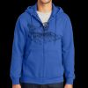 Tall Essential Fleece Full Zip Hooded Sweatshirt Thumbnail