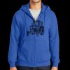 Tall Essential Fleece Full Zip Hooded Sweatshirt Thumbnail