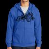 Tall Essential Fleece Full Zip Hooded Sweatshirt Thumbnail