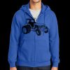 Tall Essential Fleece Full Zip Hooded Sweatshirt Thumbnail