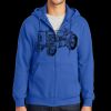 Tall Essential Fleece Full Zip Hooded Sweatshirt Thumbnail