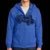 Tall Essential Fleece Full Zip Hooded Sweatshirt Thumbnail