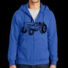 Tall Essential Fleece Full Zip Hooded Sweatshirt Thumbnail