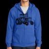 Tall Essential Fleece Full Zip Hooded Sweatshirt Thumbnail