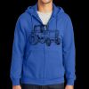 Tall Essential Fleece Full Zip Hooded Sweatshirt Thumbnail