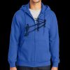Tall Essential Fleece Full Zip Hooded Sweatshirt Thumbnail