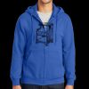 Tall Essential Fleece Full Zip Hooded Sweatshirt Thumbnail