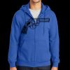 Tall Essential Fleece Full Zip Hooded Sweatshirt Thumbnail