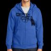 Tall Essential Fleece Full Zip Hooded Sweatshirt Thumbnail