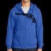 Tall Essential Fleece Full Zip Hooded Sweatshirt Thumbnail
