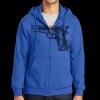 Tall Essential Fleece Full Zip Hooded Sweatshirt Thumbnail