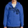 Tall Essential Fleece Full Zip Hooded Sweatshirt Thumbnail