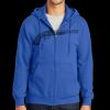 Tall Essential Fleece Full Zip Hooded Sweatshirt Thumbnail