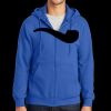 Tall Essential Fleece Full Zip Hooded Sweatshirt Thumbnail