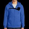 Tall Essential Fleece Full Zip Hooded Sweatshirt Thumbnail