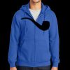 Tall Essential Fleece Full Zip Hooded Sweatshirt Thumbnail