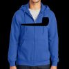 Tall Essential Fleece Full Zip Hooded Sweatshirt Thumbnail