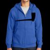 Tall Essential Fleece Full Zip Hooded Sweatshirt Thumbnail