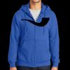 Tall Essential Fleece Full Zip Hooded Sweatshirt Thumbnail