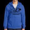 Tall Essential Fleece Full Zip Hooded Sweatshirt Thumbnail