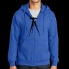 Tall Essential Fleece Full Zip Hooded Sweatshirt Thumbnail