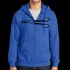 Tall Essential Fleece Full Zip Hooded Sweatshirt Thumbnail