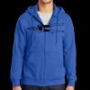 Tall Essential Fleece Full Zip Hooded Sweatshirt Thumbnail