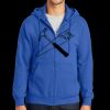 Tall Essential Fleece Full Zip Hooded Sweatshirt Thumbnail
