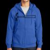 Tall Essential Fleece Full Zip Hooded Sweatshirt Thumbnail