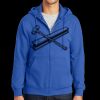 Tall Essential Fleece Full Zip Hooded Sweatshirt Thumbnail