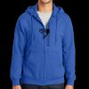 Tall Essential Fleece Full Zip Hooded Sweatshirt Thumbnail