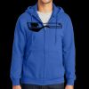 Tall Essential Fleece Full Zip Hooded Sweatshirt Thumbnail