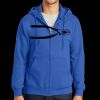 Tall Essential Fleece Full Zip Hooded Sweatshirt Thumbnail
