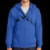 Tall Essential Fleece Full Zip Hooded Sweatshirt Thumbnail