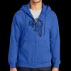 Tall Essential Fleece Full Zip Hooded Sweatshirt Thumbnail