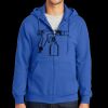 Tall Essential Fleece Full Zip Hooded Sweatshirt Thumbnail