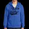 Tall Essential Fleece Full Zip Hooded Sweatshirt Thumbnail