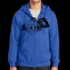 Tall Essential Fleece Full Zip Hooded Sweatshirt Thumbnail