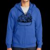 Tall Essential Fleece Full Zip Hooded Sweatshirt Thumbnail