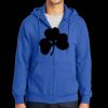 Tall Essential Fleece Full Zip Hooded Sweatshirt Thumbnail