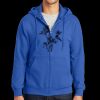 Tall Essential Fleece Full Zip Hooded Sweatshirt Thumbnail