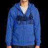 Tall Essential Fleece Full Zip Hooded Sweatshirt Thumbnail
