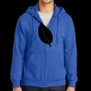 Tall Essential Fleece Full Zip Hooded Sweatshirt Thumbnail