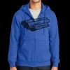 Tall Essential Fleece Full Zip Hooded Sweatshirt Thumbnail