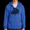 Tall Essential Fleece Full Zip Hooded Sweatshirt Thumbnail